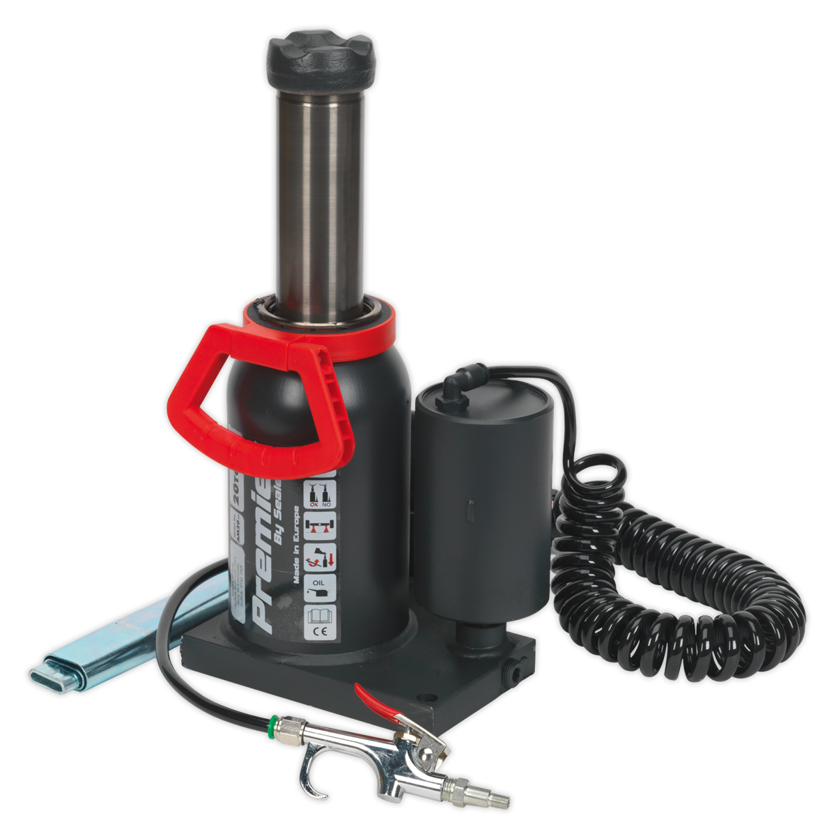 Sealey 20tonne Bottle Jack Manual/Air Hydraulic AM20