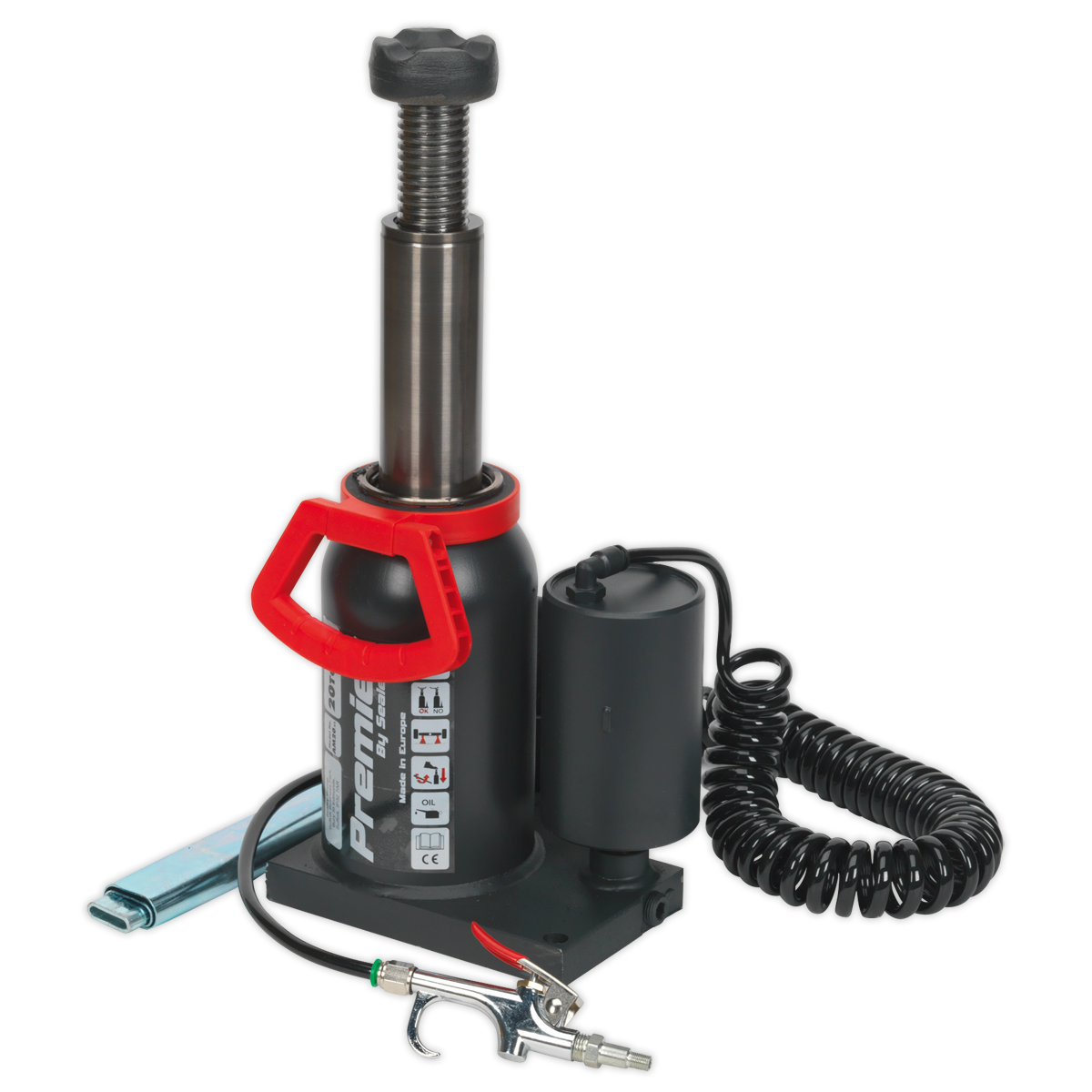 Sealey 20tonne Bottle Jack Manual/Air Hydraulic AM20