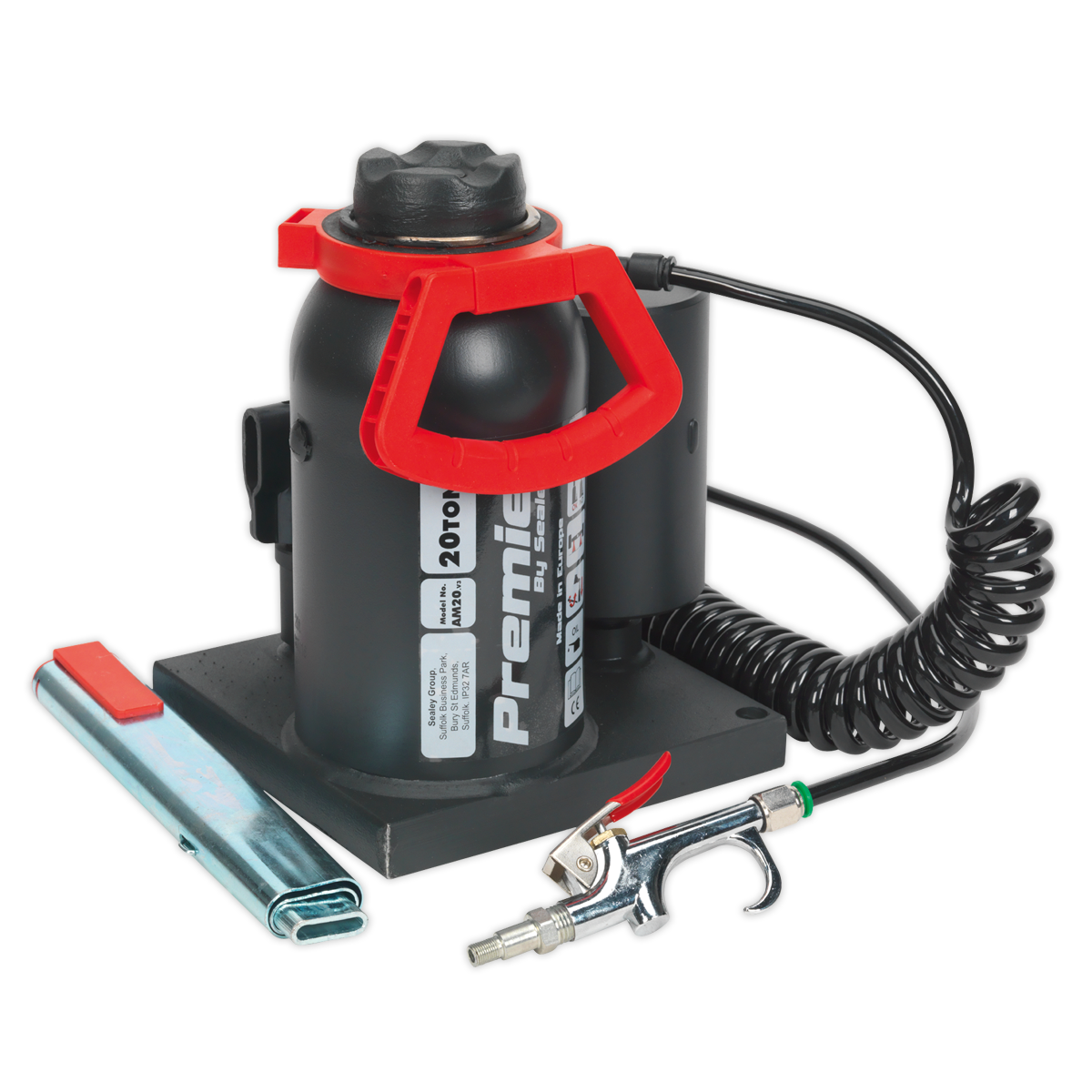 Sealey 20tonne Bottle Jack Manual/Air Hydraulic AM20