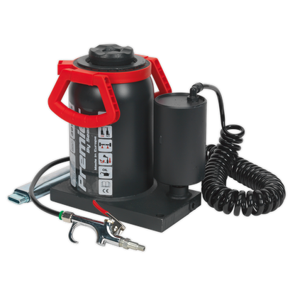 Sealey 30tonne Bottle Jack Manual/Air Hydraulic AM30