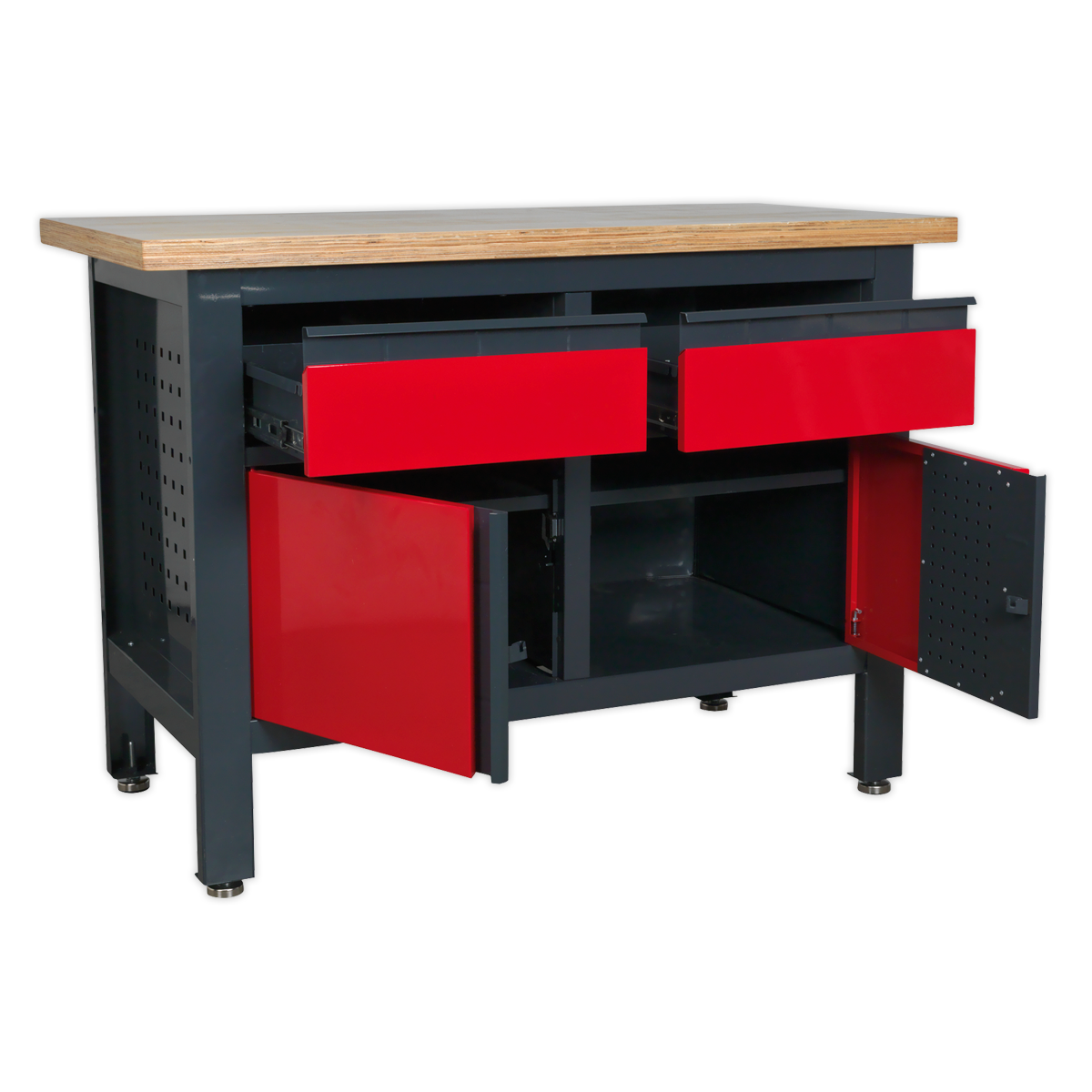 Sealey Workstation with 2 Drawers & 2 Cupboards AP1372A