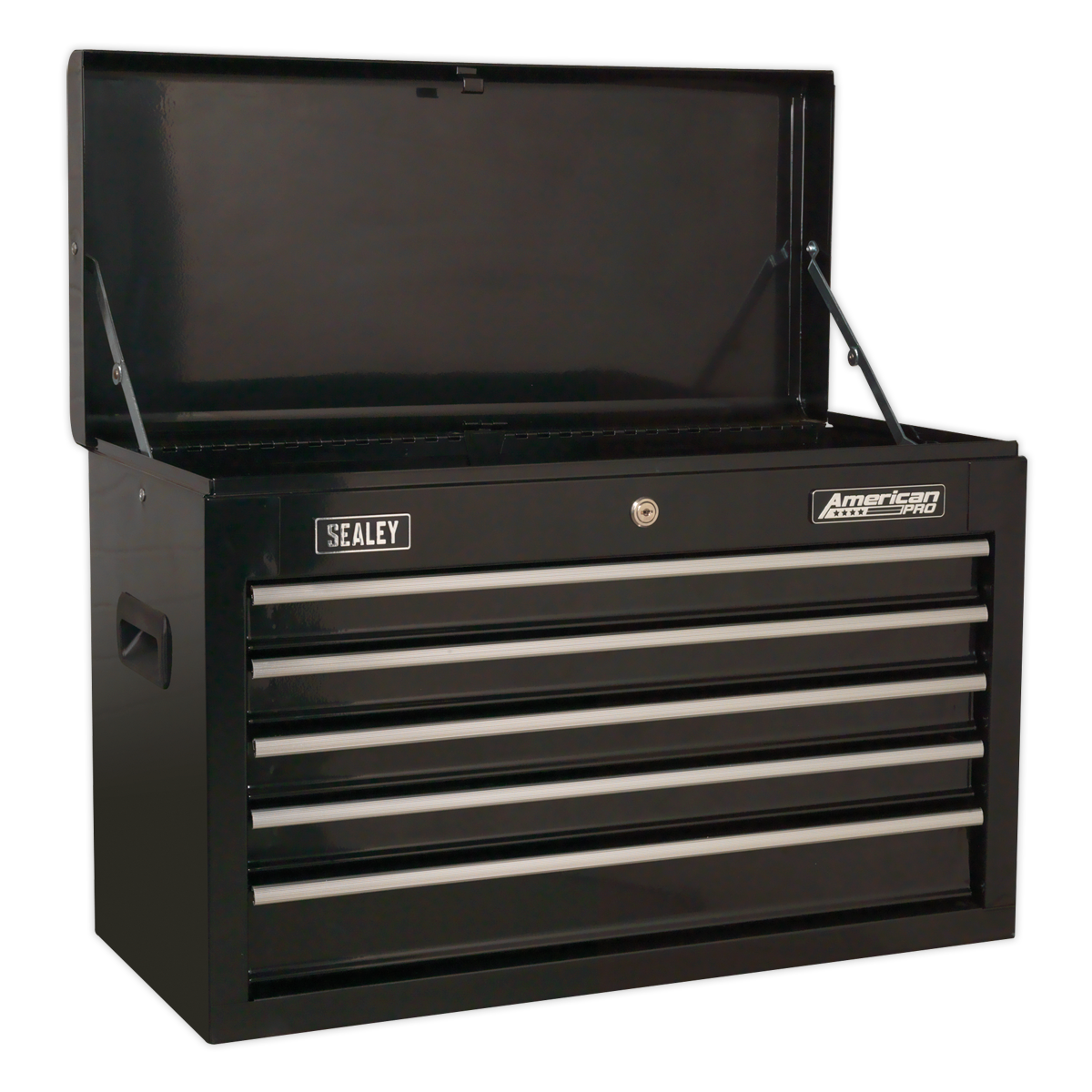 Sealey 5 Drawer Topchest with Ball-Bearing Slides - Black AP225B