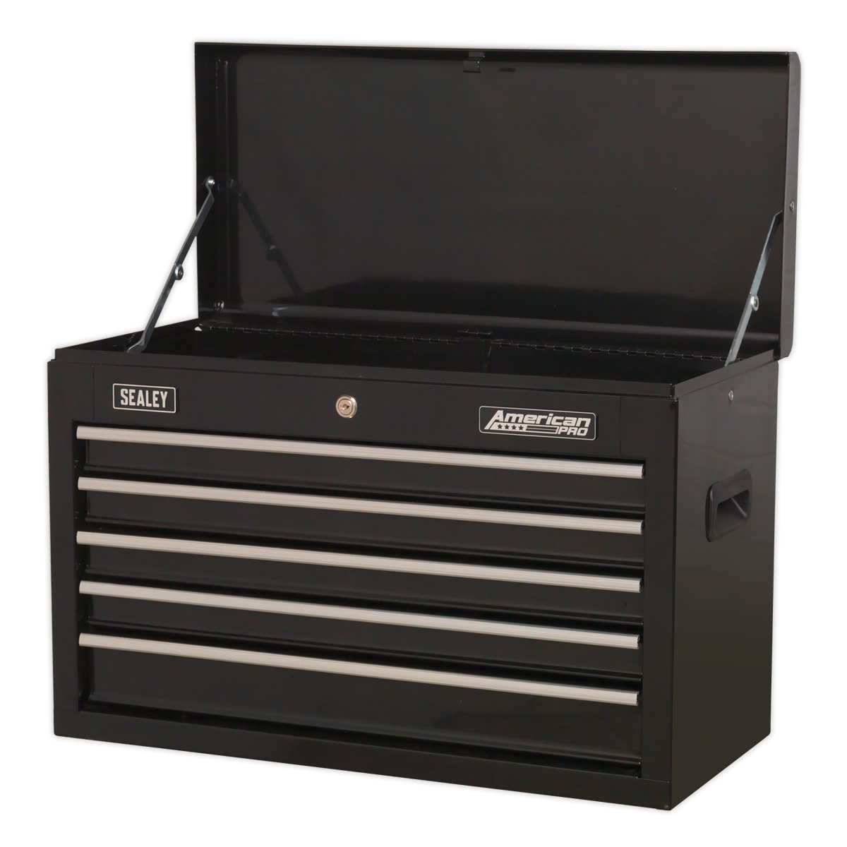 Sealey 5 Drawer Topchest with Ball-Bearing Slides - Black AP225B
