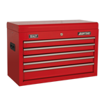 Sealey 5 Drawer Topchest with Ball-Bearing Slides - Red AP225