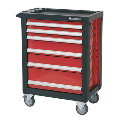 Sealey 6 Drawer Rollcab with Ball-Bearing Slides AP2406