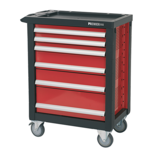 Sealey 6 Drawer Rollcab with Ball-Bearing Slides AP2406