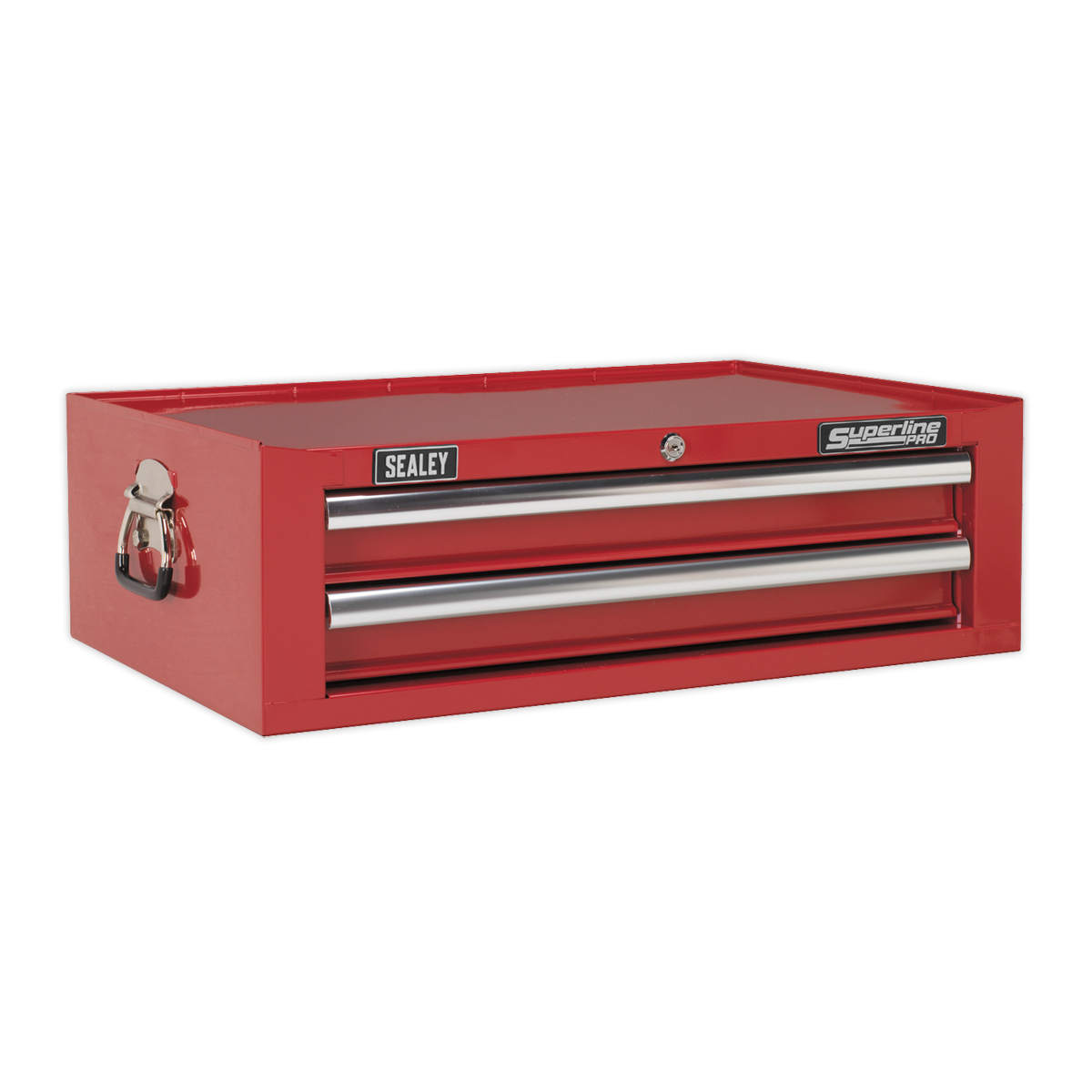 Sealey 2 Drawer Mid-Box with Ball-Bearing Slides - Red AP26029T