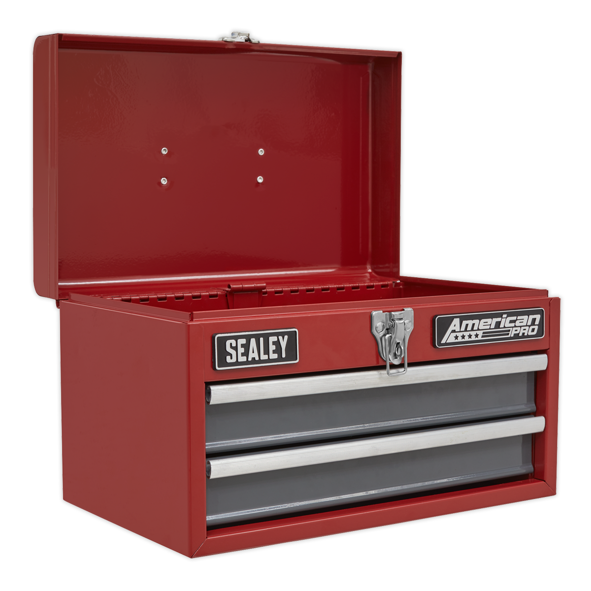 Sealey 2 Drawer Portable Toolbox with Ball-Bearing Slides AP2602BB