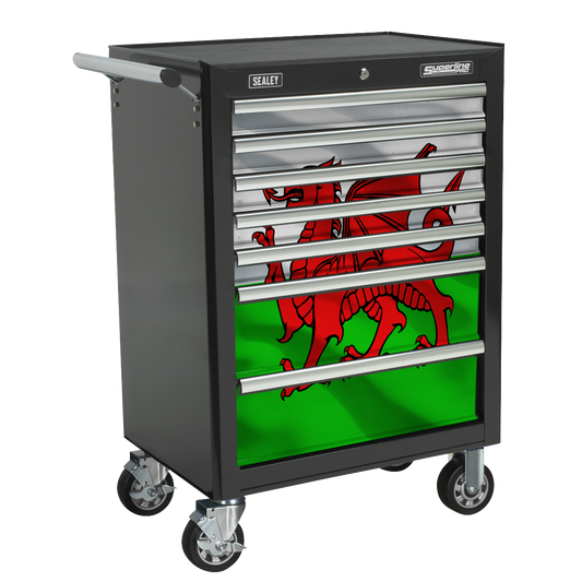 Sealey Wales Graphics 7 Drawer Rollcab Kit AP26479TBWALES