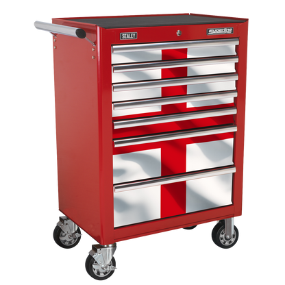 Sealey England Graphics 7 Drawer Rollcab Kit AP26479TENG