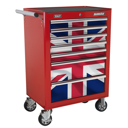 Sealey Union Jack Graphics 7 Drawer Rollcab Kit AP26479TUJ
