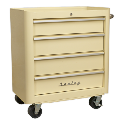 Sealey 4 Drawer Retro Style Rollcab AP28204
