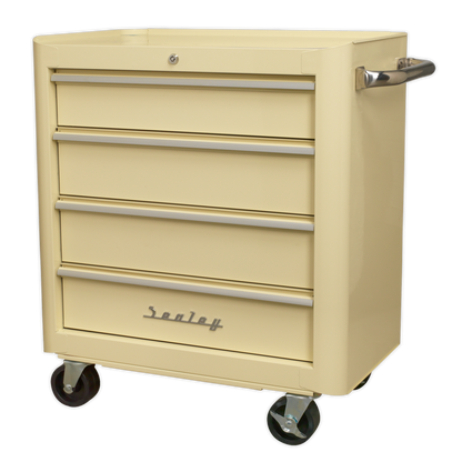 Sealey 4 Drawer Retro Style Rollcab AP28204
