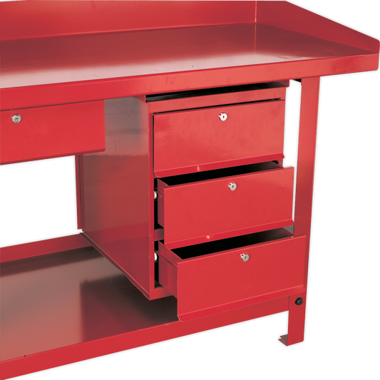 Sealey 3 Drawer Unit for AP10 & AP30 Series Benches AP3
