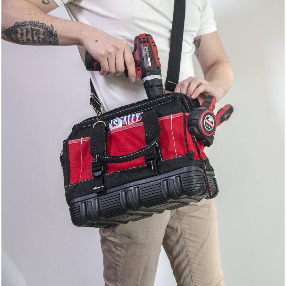Sealey 305mm Rubber Bottom Tool Storage Bag AP509