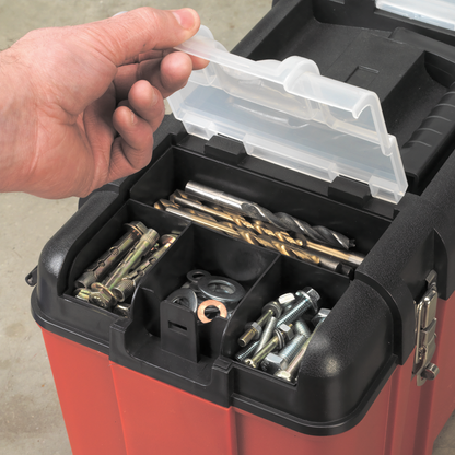 Sealey 495mm Toolbox with Tote Tray AP535