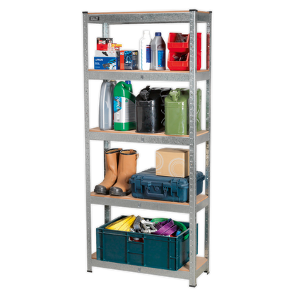 Sealey 5 Shelf Racking Unit - 150kg Capacity Per Level AP6150GS