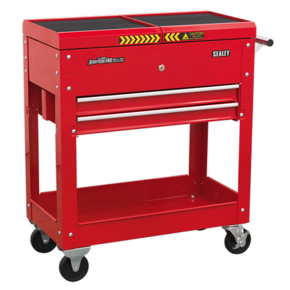 Sealey Mobile Tool & Parts Trolley - Red AP705M
