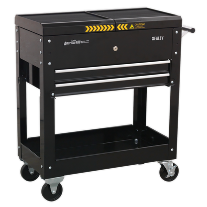 Sealey Mobile Tool & Parts Trolley - Black AP705MB