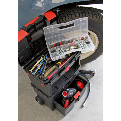 Sealey Mobile Toolbox with Tote Tray & Removable Storage Box AP850