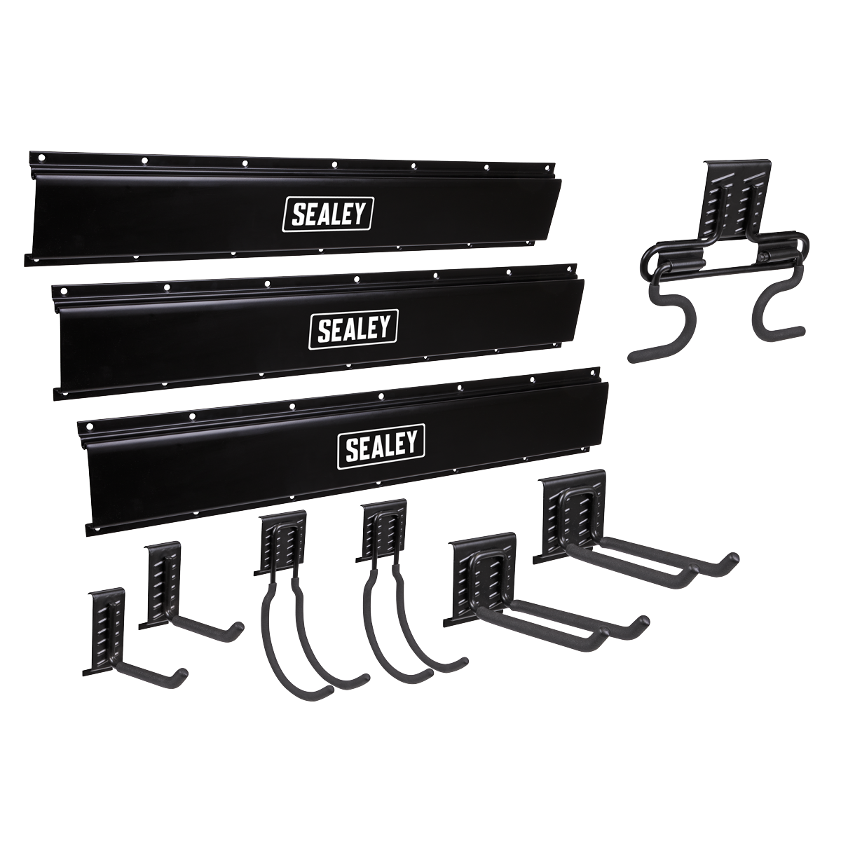 Sealey 10pc Ultimate Multipurpose Storage Hook Kit APHKIT2