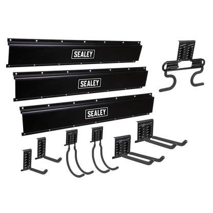 Sealey 10pc Ultimate Multipurpose Storage Hook Kit APHKIT2