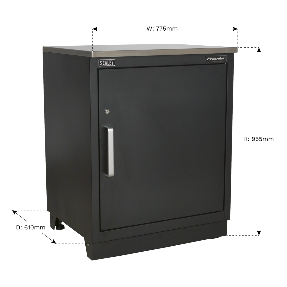Sealey 775mm Heavy-Duty Modular Floor Cabinet APMS01