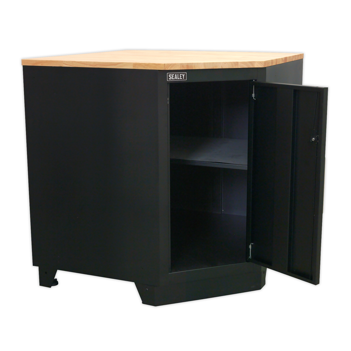 Sealey 930mm Heavy-Duty Modular Corner Floor Cabinet APMS15