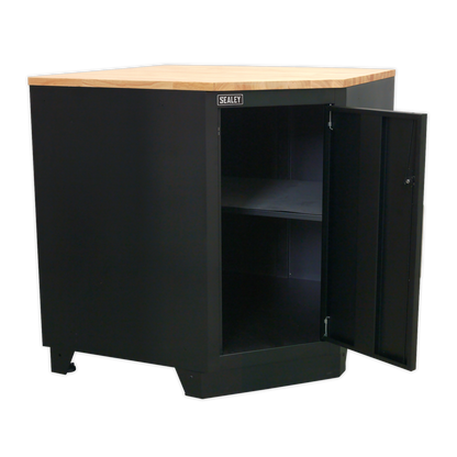 Sealey 930mm Heavy-Duty Modular Corner Floor Cabinet APMS15
