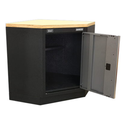 Sealey 865mm Modular Corner Floor Cabinet APMS60