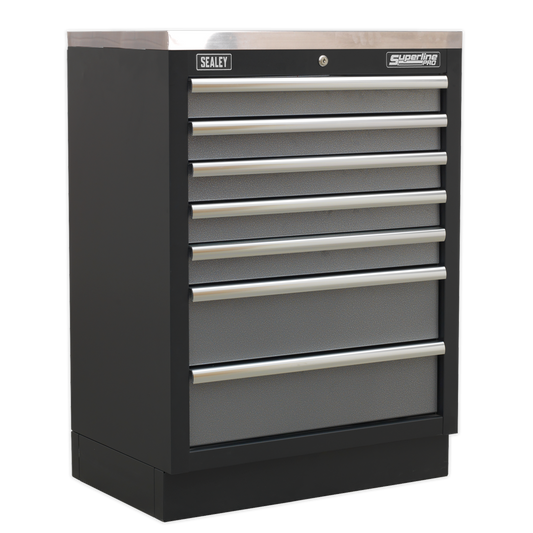 Sealey 680mm Modular 7 Drawer Floor Cabinet APMS62