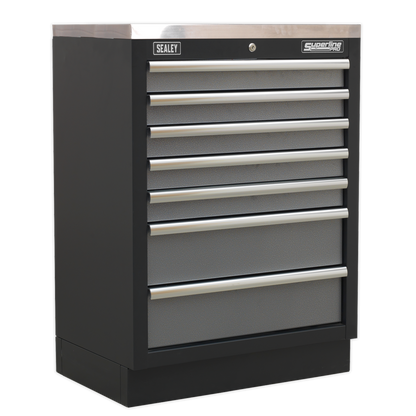 Sealey 680mm Modular 7 Drawer Floor Cabinet APMS62