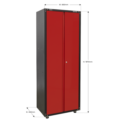Sealey 665mm Modular 2 Door Full Height Cabinet APMS83