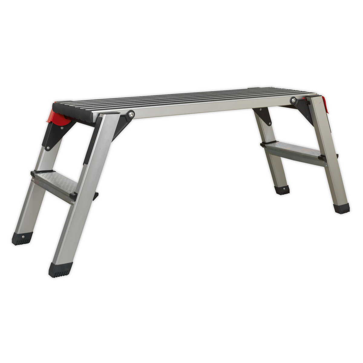 Sealey 2-Tread Trade Aluminium Folding Platform EN 14183 APS2