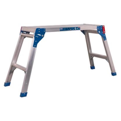Sealey 2-Tread Aluminium Folding Platform - EN 131 APS2E