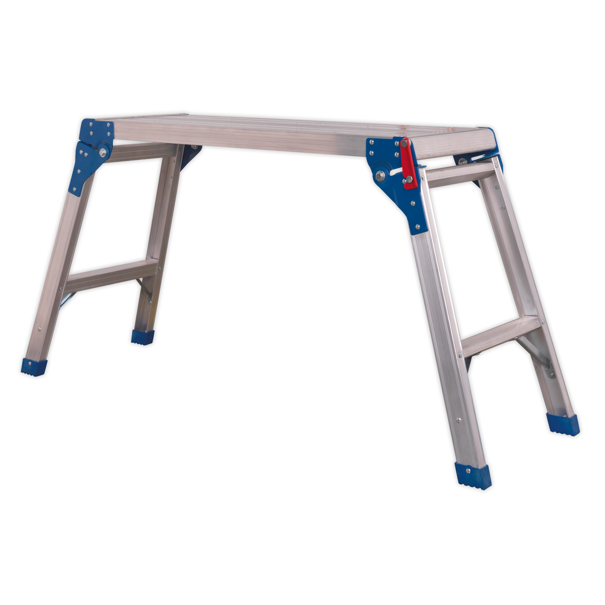 Sealey 2-Tread Aluminium Folding Platform - EN 131 APS2E