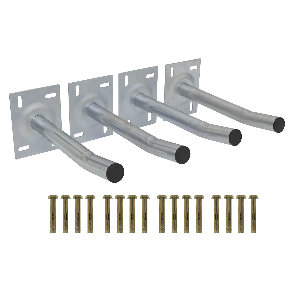 Sealey Wall Mountable Storage Hooks - Set of 4 APWH