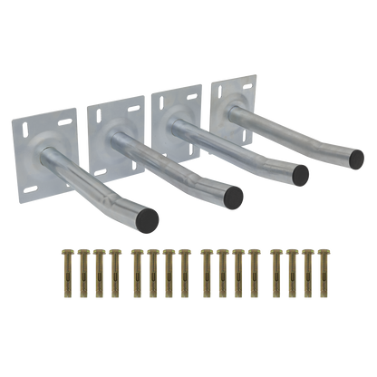 Sealey Wall Mountable Storage Hooks - Set of 4 APWH