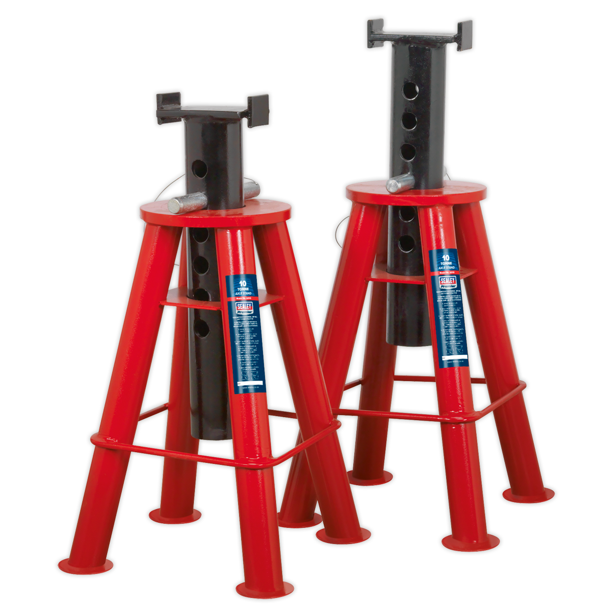 Sealey Axle Stands (Pair) 10tonne Capacity per Stand AS10