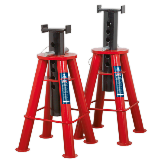 Sealey Axle Stands (Pair) 10tonne Capacity per Stand AS10