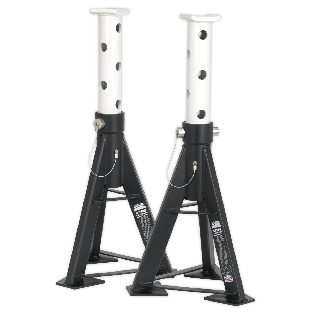 Sealey Axle Stands (Pair) 12tonne Capacity per Stand AS12