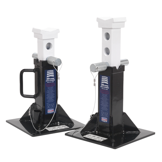 Sealey Axle Stands (Pair) 20tonne Capacity per Stand AS20
