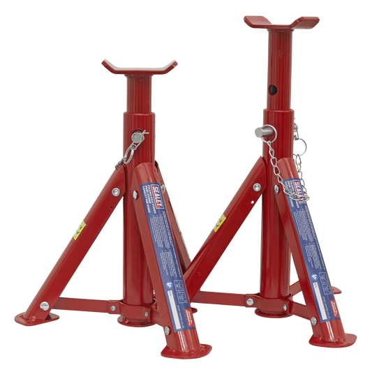 Sealey Folding Axle Stands (Pair) 2tonne Capacity per Stand AS2000F