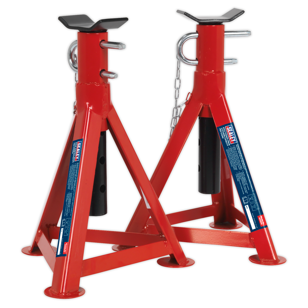 Sealey Axle Stands (Pair) 2.5tonne Capacity per Stand AS2500