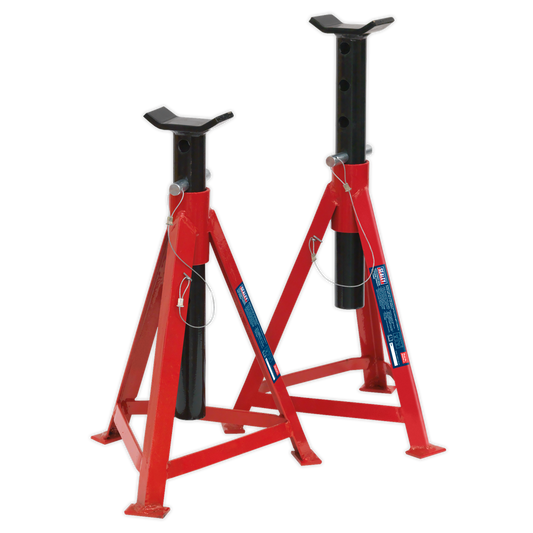 Sealey Axle Stands (Pair) 2.5tonne Capacity per Stand Medium Height AS3000