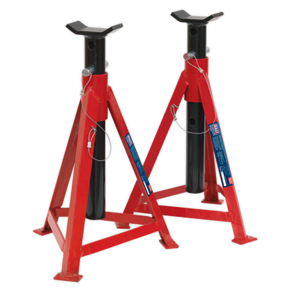Sealey Axle Stands (Pair) 2.5tonne Capacity per Stand Medium Height AS3000