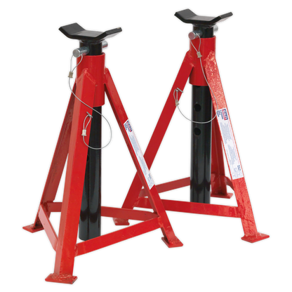 Sealey Axle Stands (Pair) 2.5tonne Capacity per Stand Medium Height AS3000