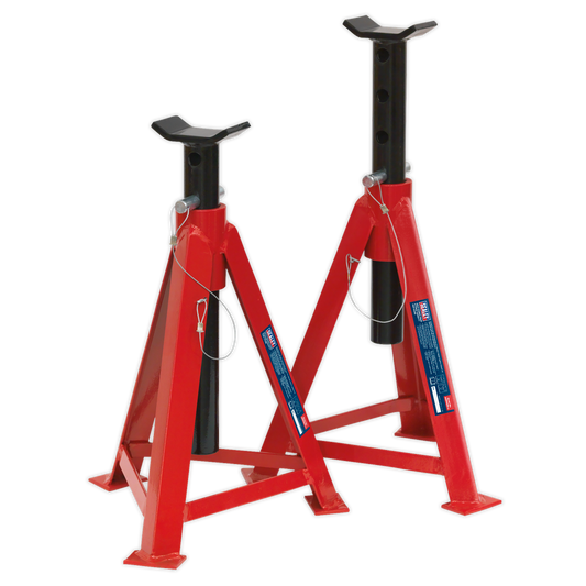 Sealey Axle Stands (Pair) 5tonne Capacity per Stand AS5000M