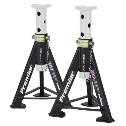 Sealey Axle Stands (Pair) 6tonne Capacity per Stand - White AS6