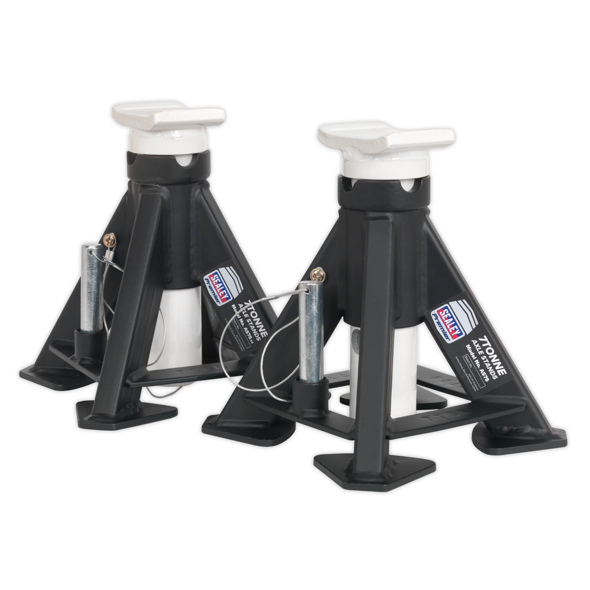 Sealey Short Axle Stands (Pair) 7tonne Capacity per Stand AS7S